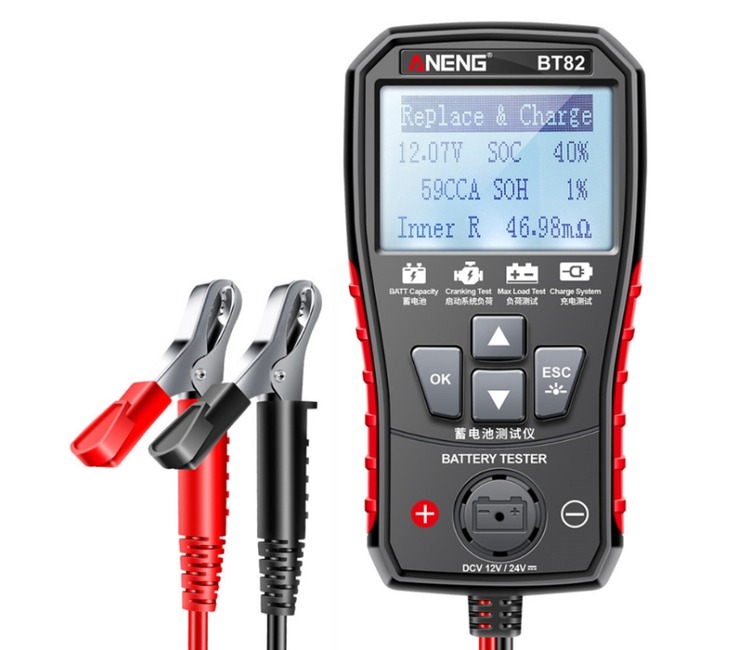 Replacement for ANENG BT82 PORTABLE DIGITAL CAR BATTERY TESTER - Quality Phone Parts in Sri Lanka